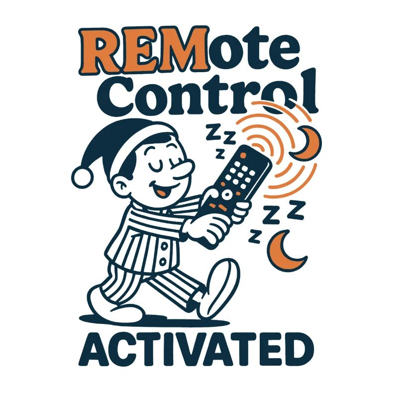 Sleep Remote Control | Sleepwalking Humor