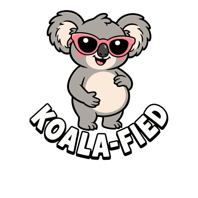 Mère de koala enceinte – Grossesse de koala mignon