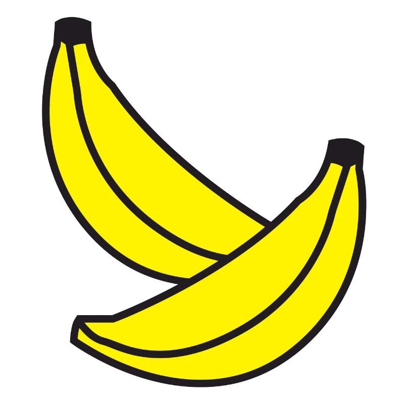 two bananas