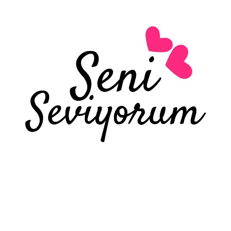 Seni Seviyorum Türkisch Geschenkidee