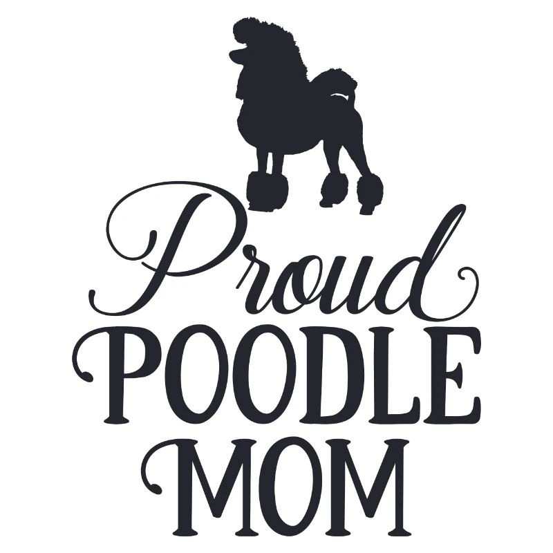 Stolze Pudel Mama 01