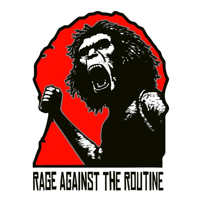 Homo erectus - Anger against routine