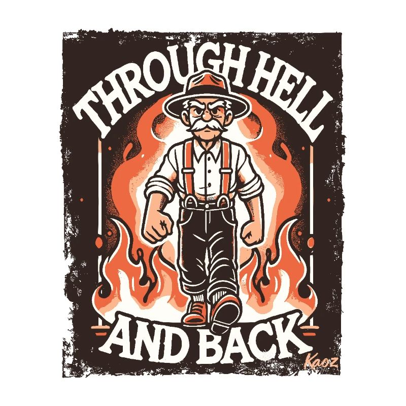 Old guy goes through hell and back