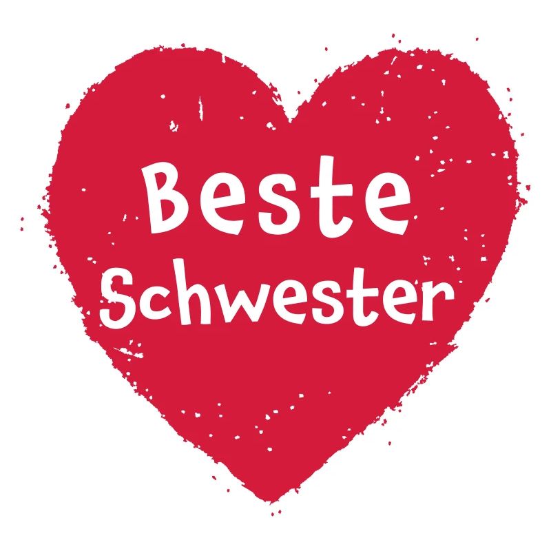 Beste Schwester Herz
