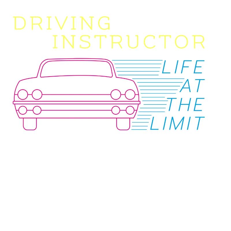 Driving instructor - driving instructor - driving school - gift
