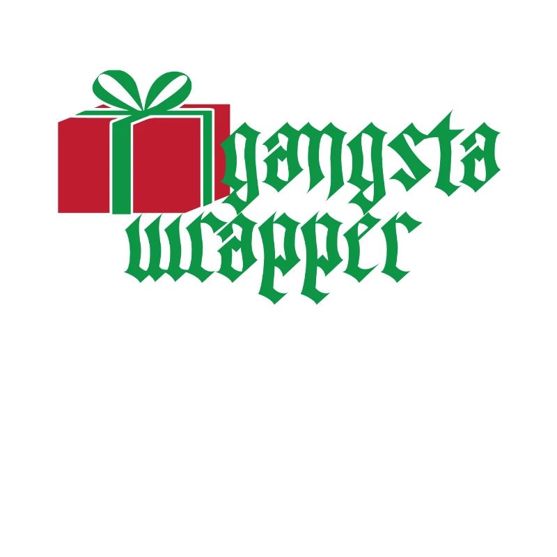 Gangster Wrapper Rapper Weihnachtsgeschenk