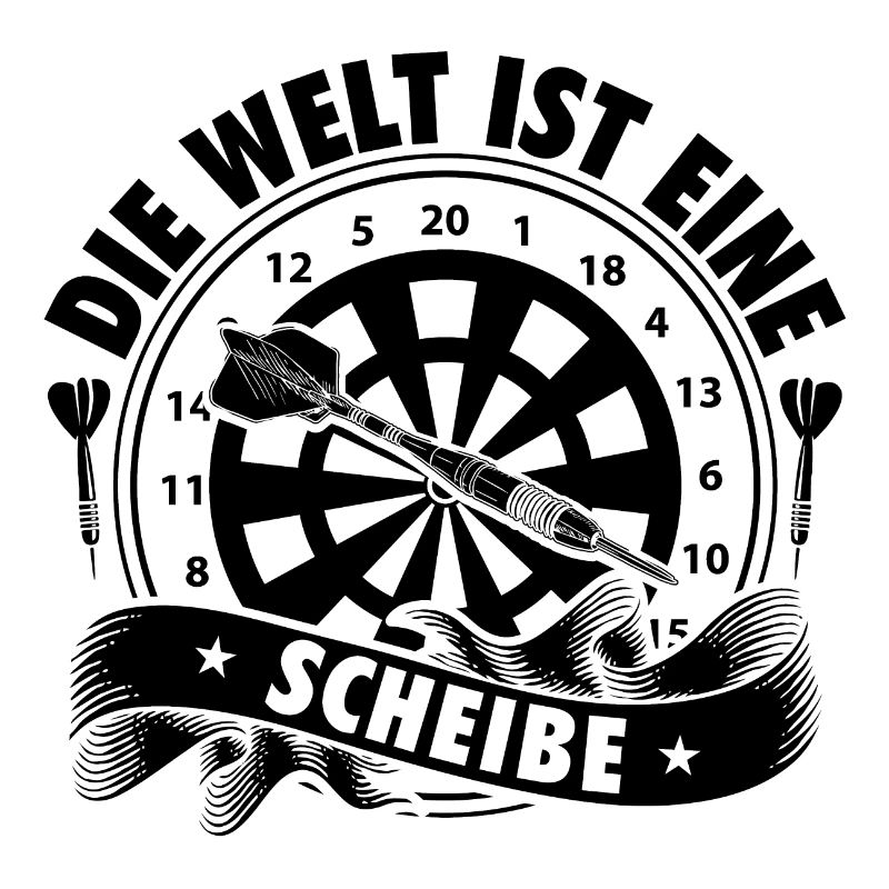 Dartscheibe | Darten Darter Dart Darts Geschenke