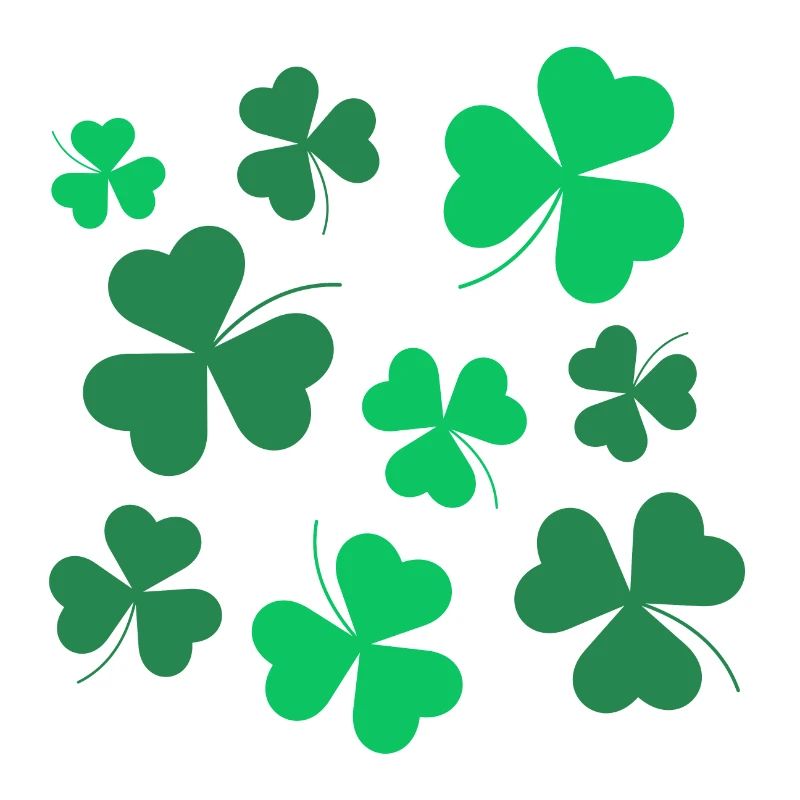 Trèfle, Trèfle, Irlandais, Printemps, Saint-Patrick