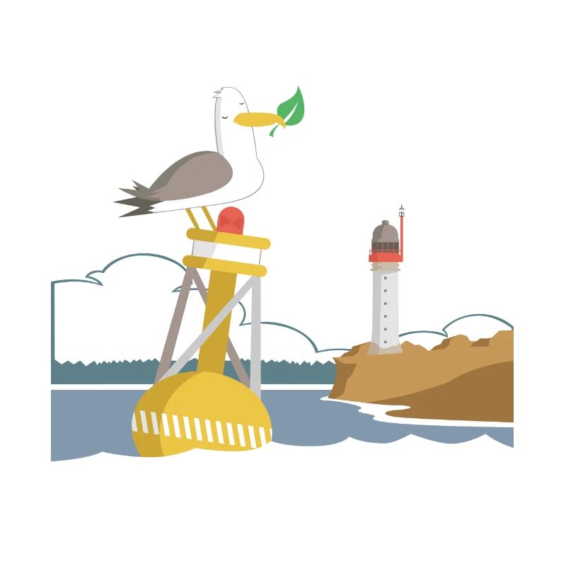 Die bretonische Möwe