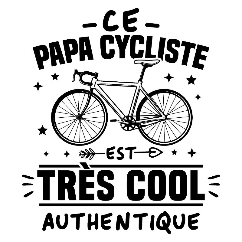 Ce papa cycliste est cool et authentique