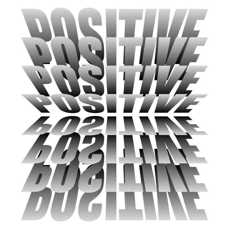 Positives Tee-Hemd