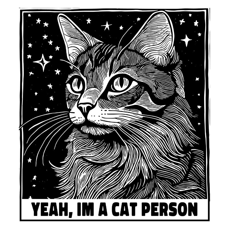 Chat personne chat animal de compagnie déclaration