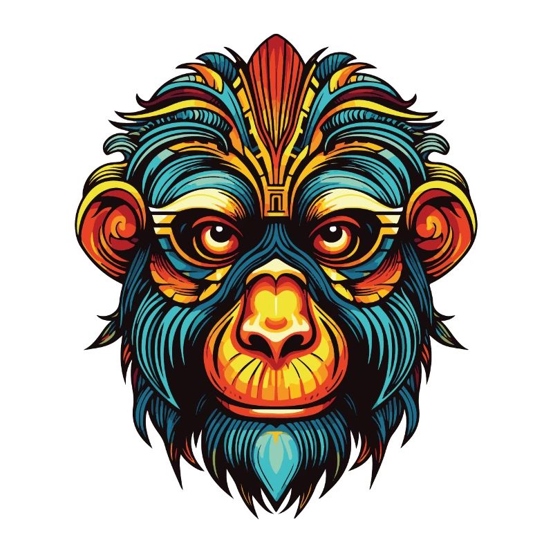 Monkey Portrait