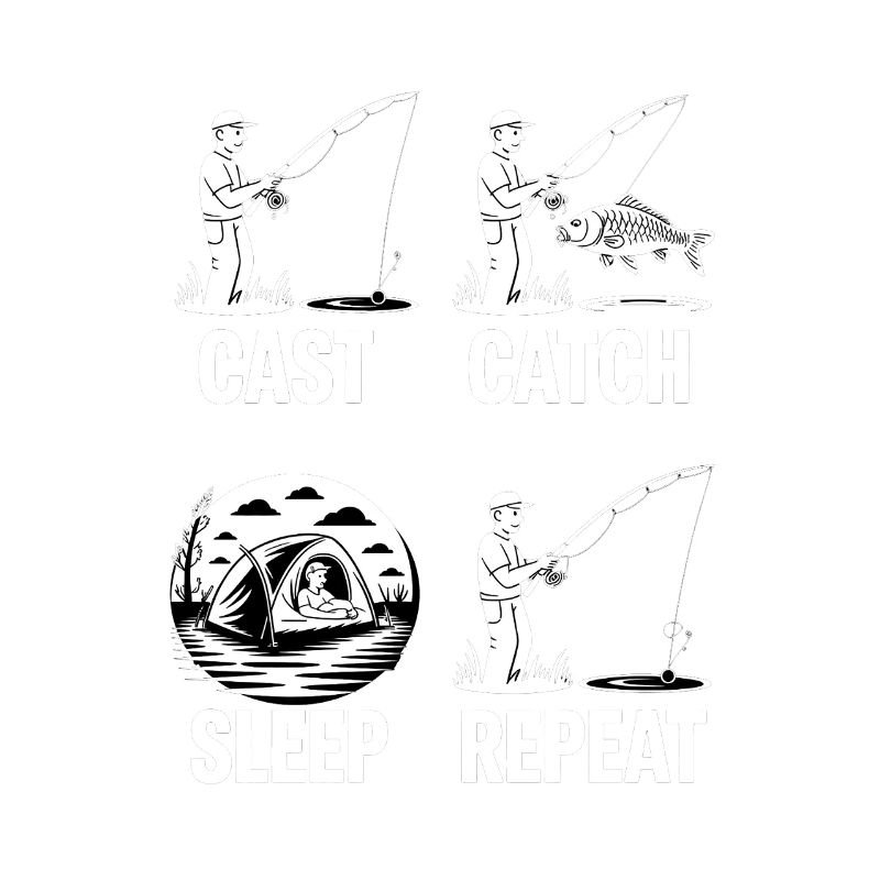 Cast Catch Sleep Repeat – Mode de vie de la pêche à la carpe
