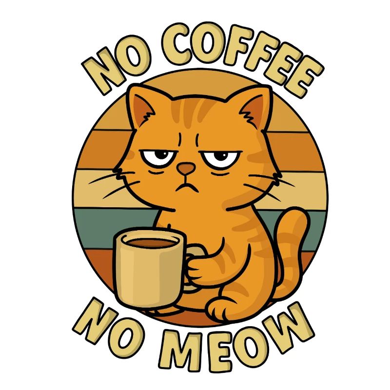 Chat du café : Pas de café, pas de miaulement