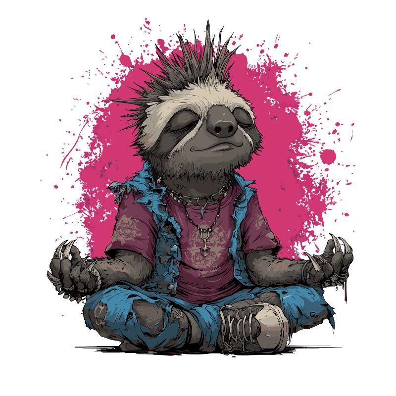 Punk Sloth Meditation