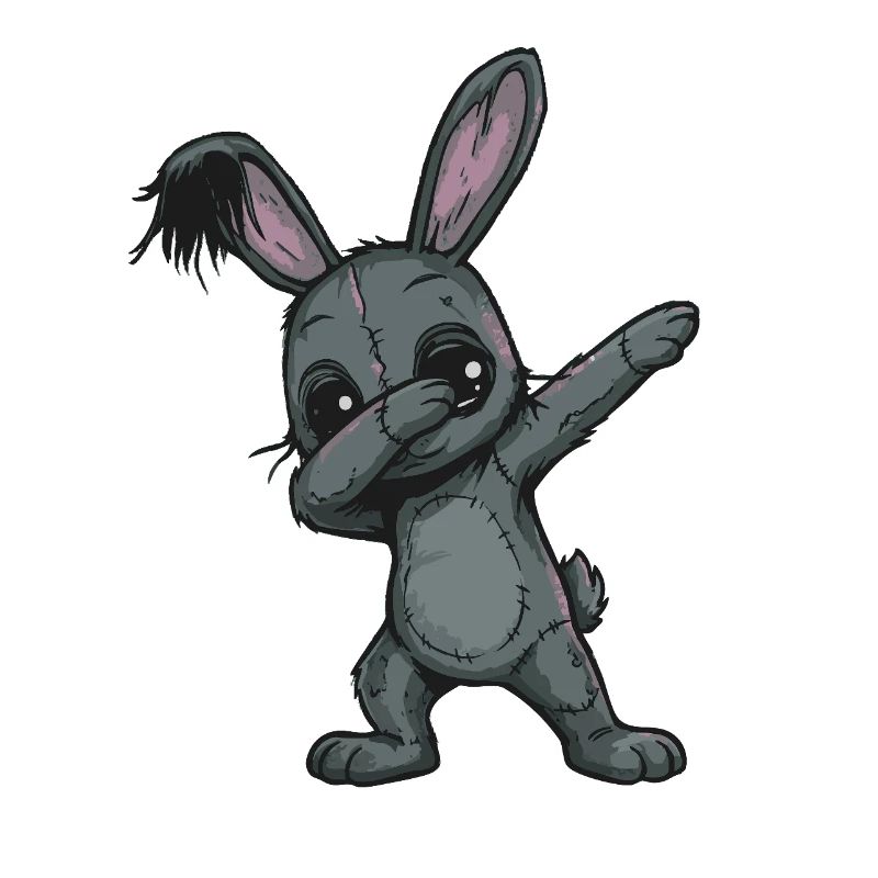 Patchwork Häschen Doodle