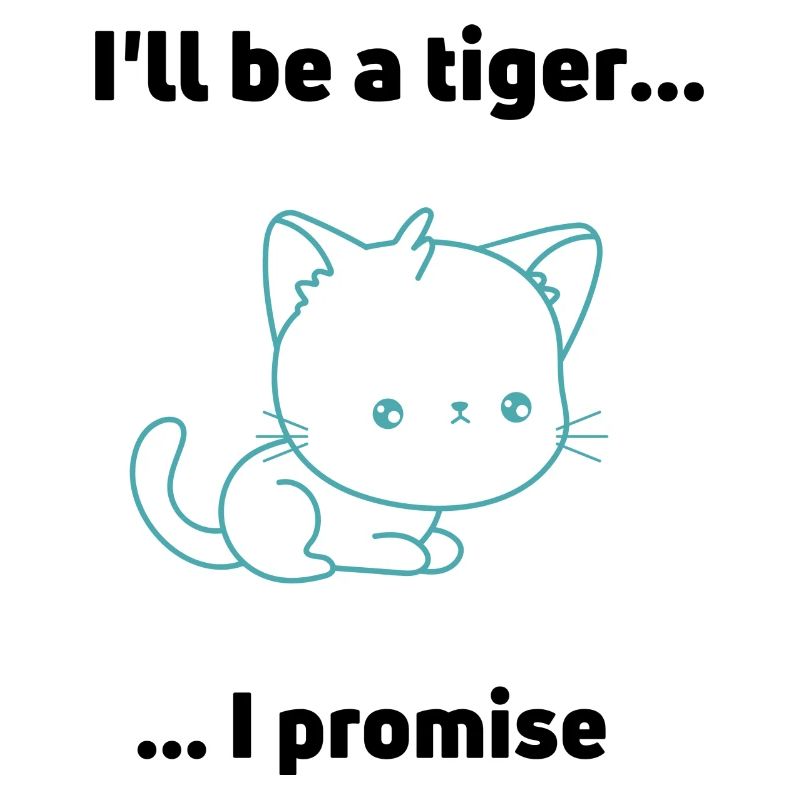 Sei ein Tiger