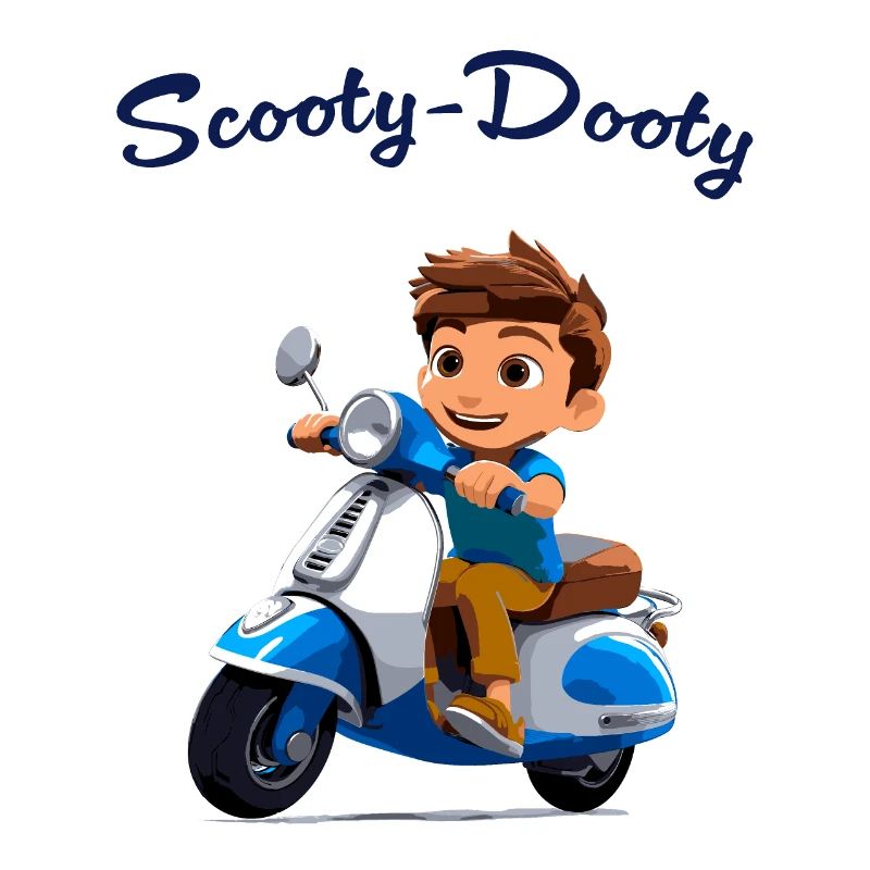 Garçon de scooter