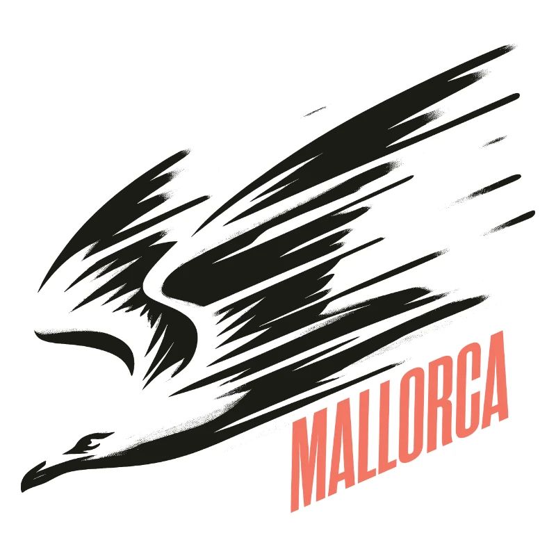 Mallorca Dive Low Flyer Seagull Vacation T-Shirt