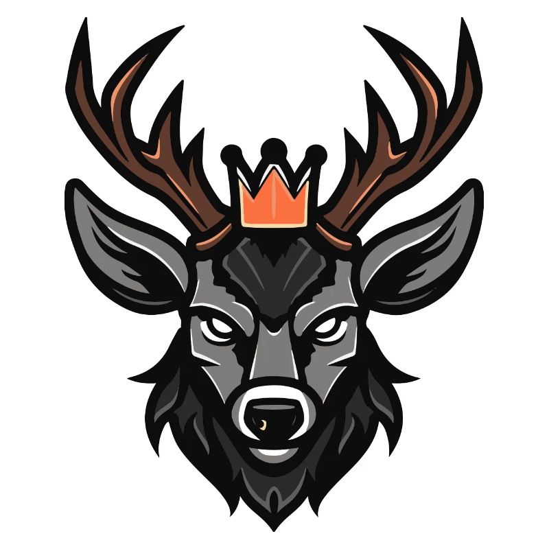 Couronne de tête de cerf