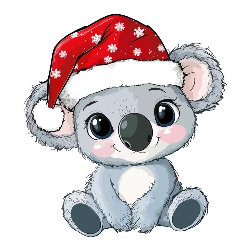 Koala Noël mignon Noël mignon Noël