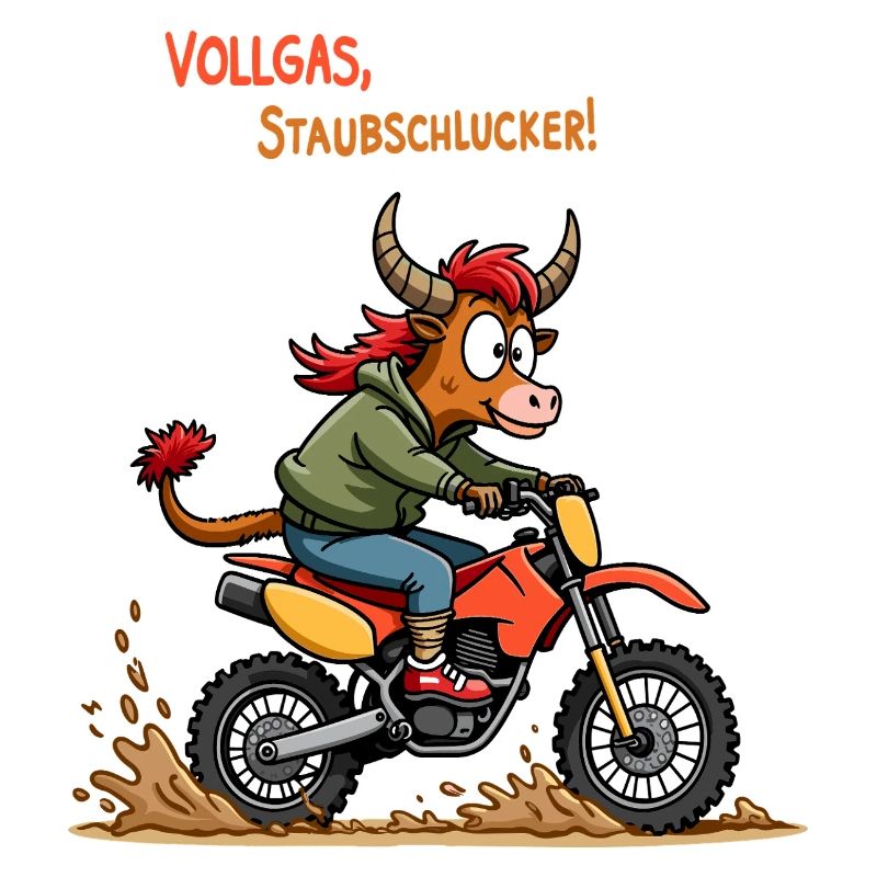 Motocross Stier