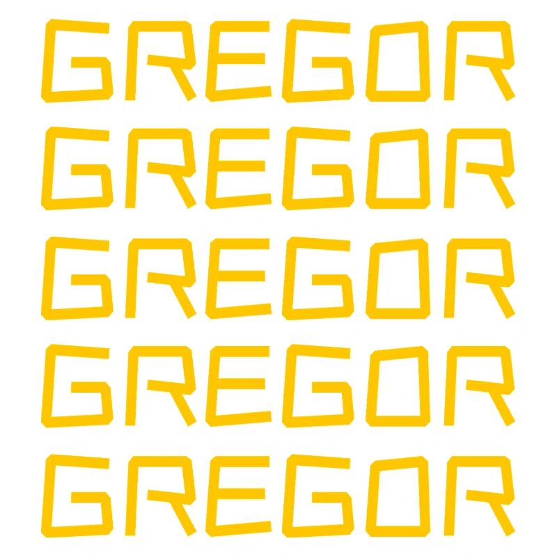 First name Gregor