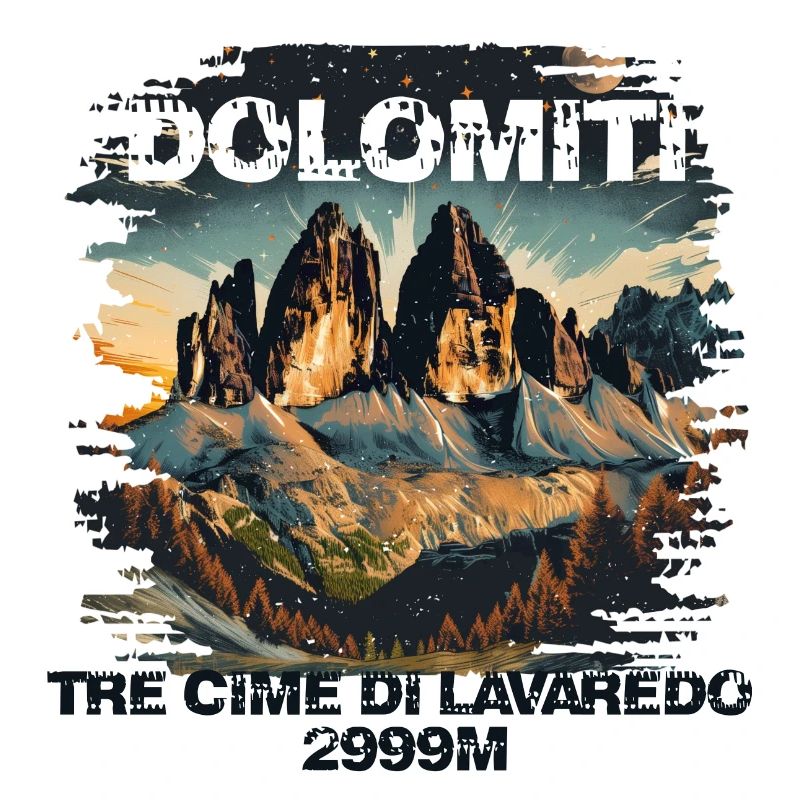 Dolomites de Tre Cime Lavaredo Dolomites des Trois Pics