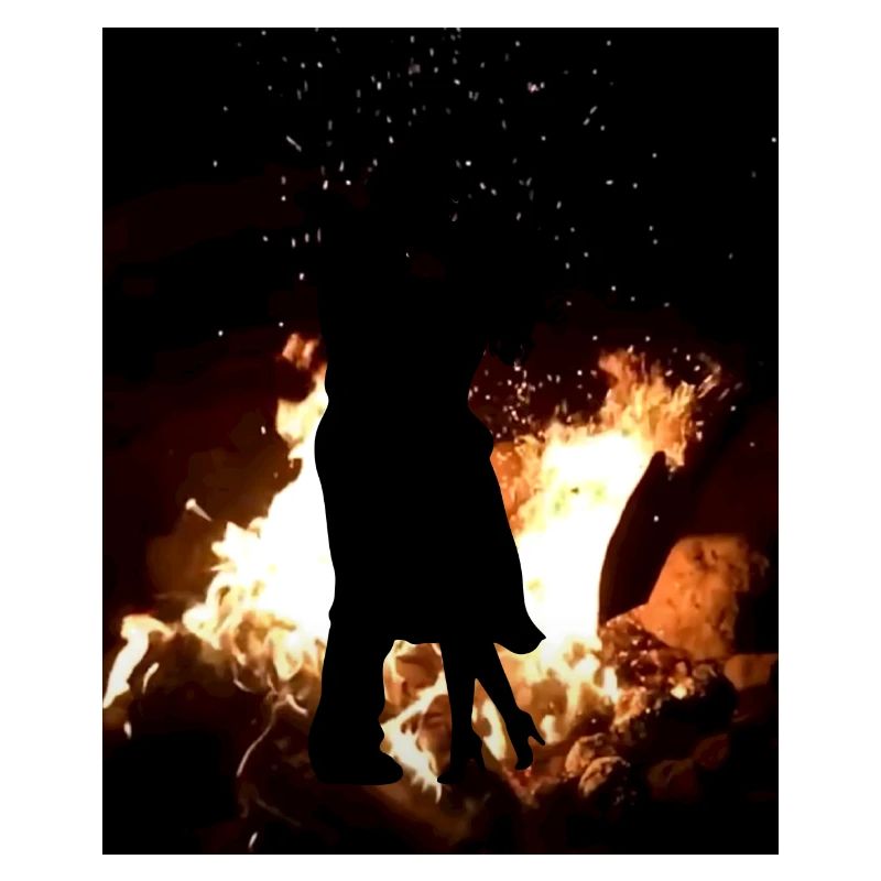 First Kiss on fire