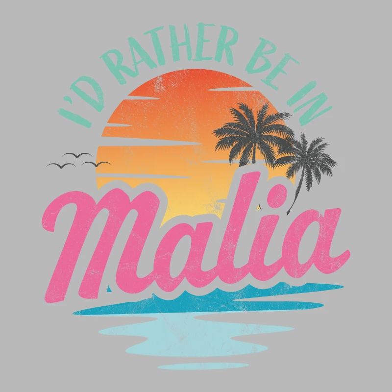 I'd rather be in Malia