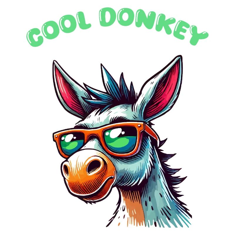 Donkey Comic Cool