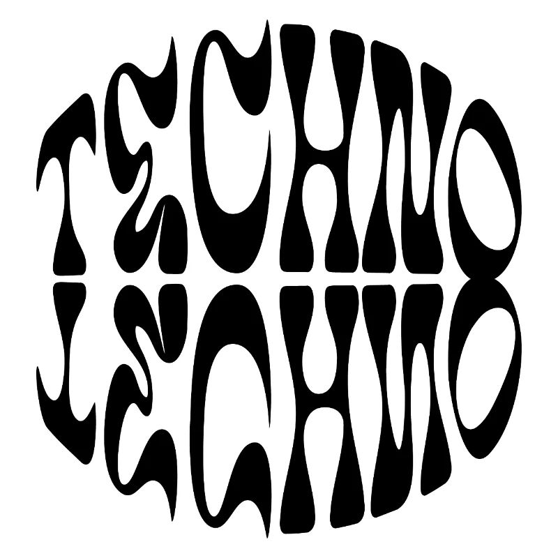 Conception de logo Techno liquid