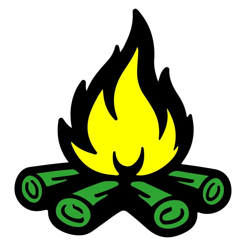 Campfire Symbol Flame