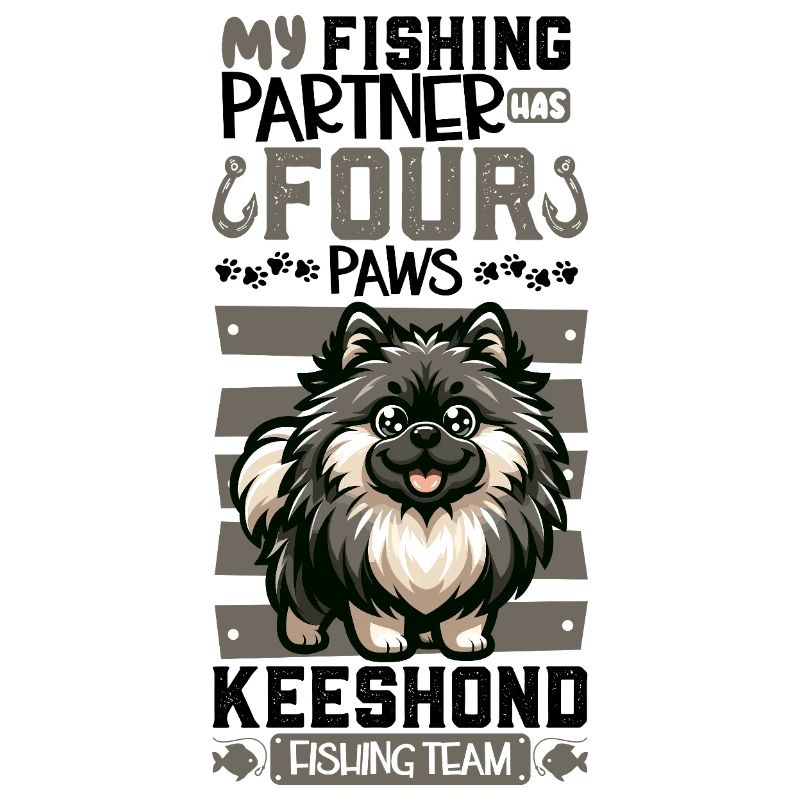 Pêche et Wolfspitz