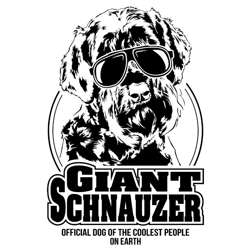 SCHNAUZER GÉANT les gens les plus cool chiens disant chien