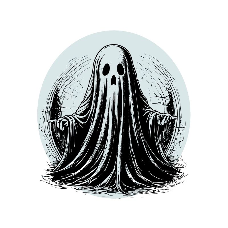 Awesome graphical ghost design