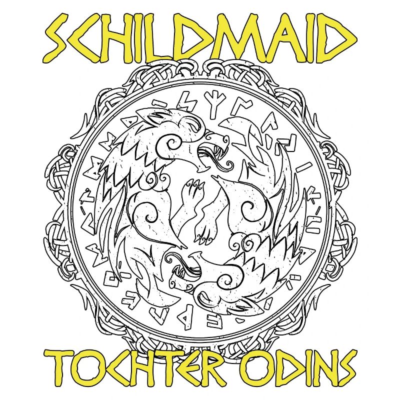 Odin Wikinger Schildmaid Runen Geschenk
