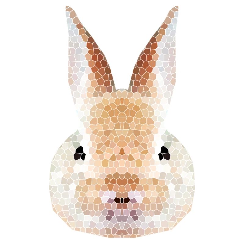 Rabbit Polygon – Low Poly