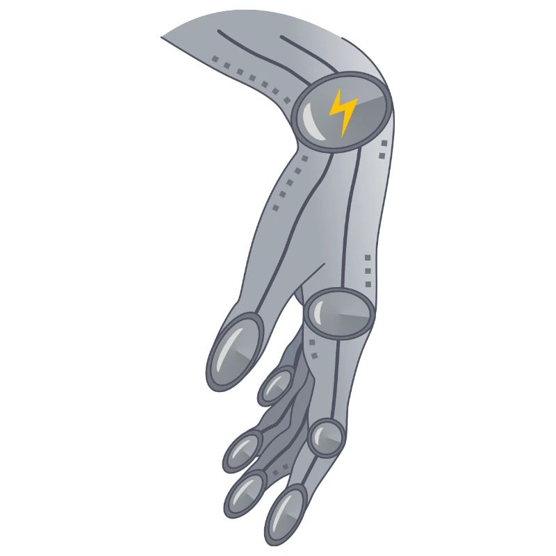 Alien Robotik Hand Geschenk