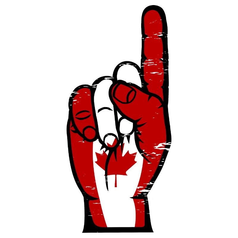 Drapeau du Canada numéro 1 utilisé