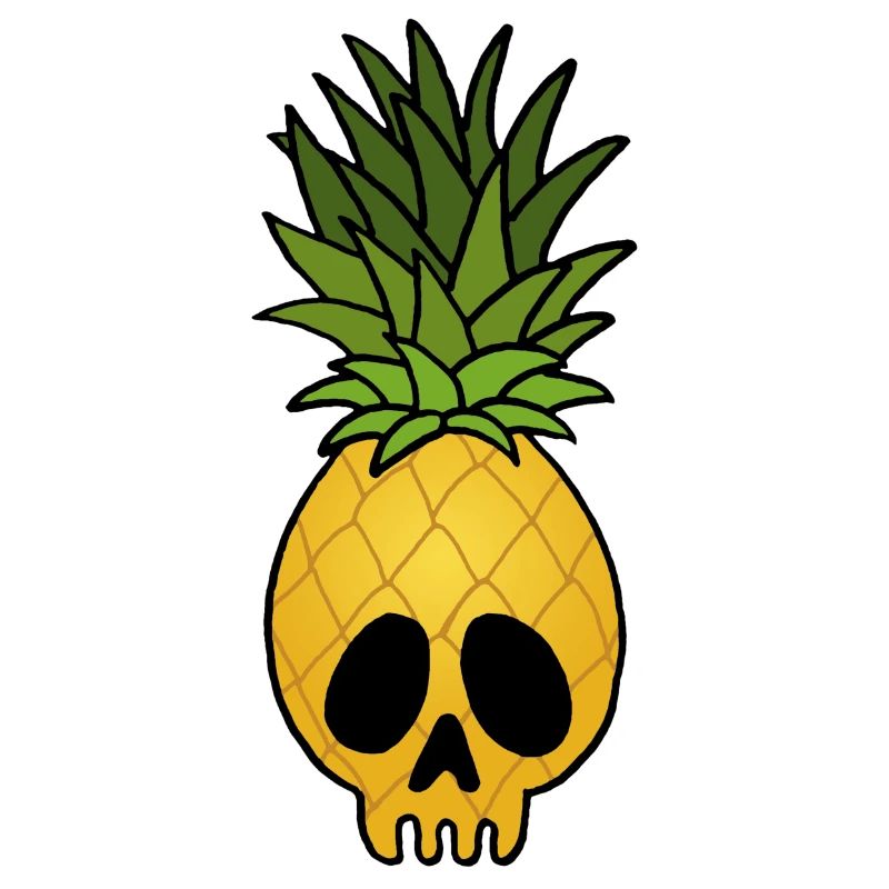 Crâne d'ananas