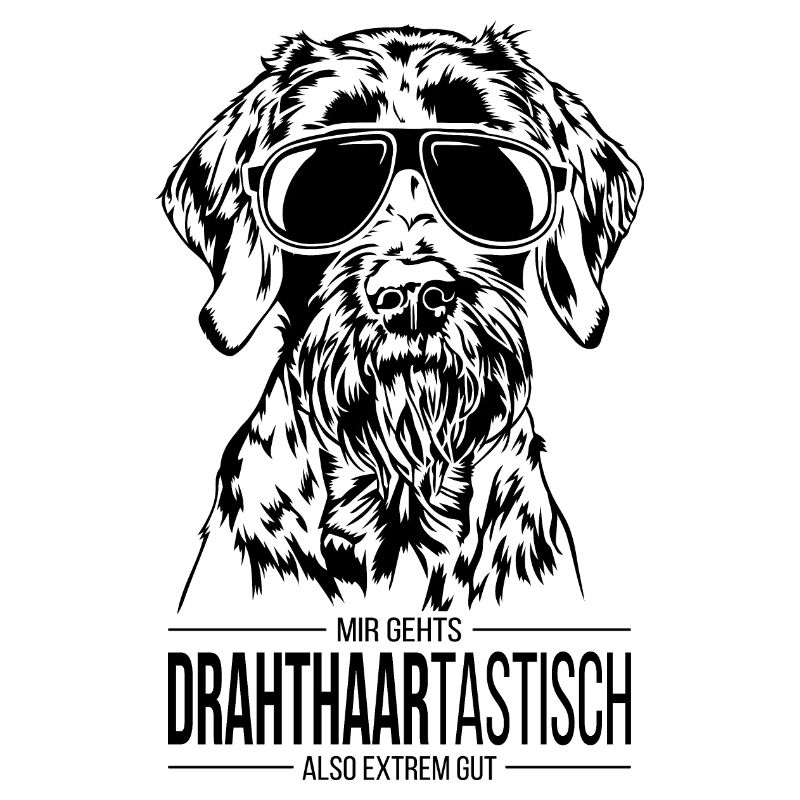 DRAHTHAARTASTISCH Deutsch Drahthaar Hunde Wilsigns