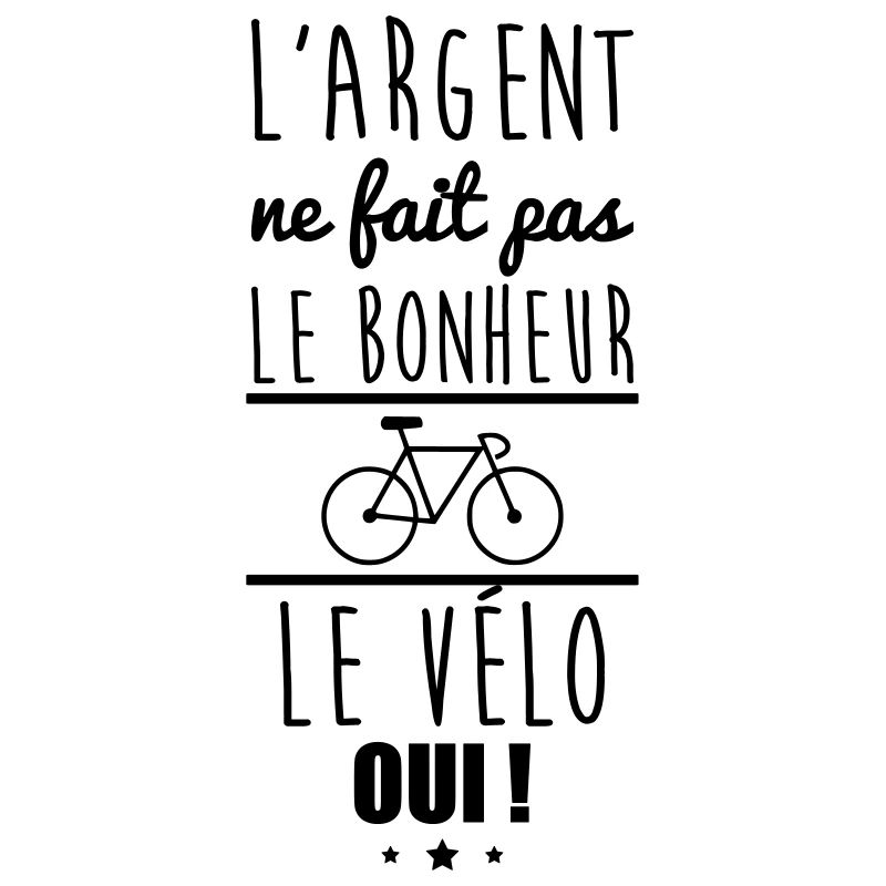 Argent Bonheur Pas Vélo, cycliste, cyclisme