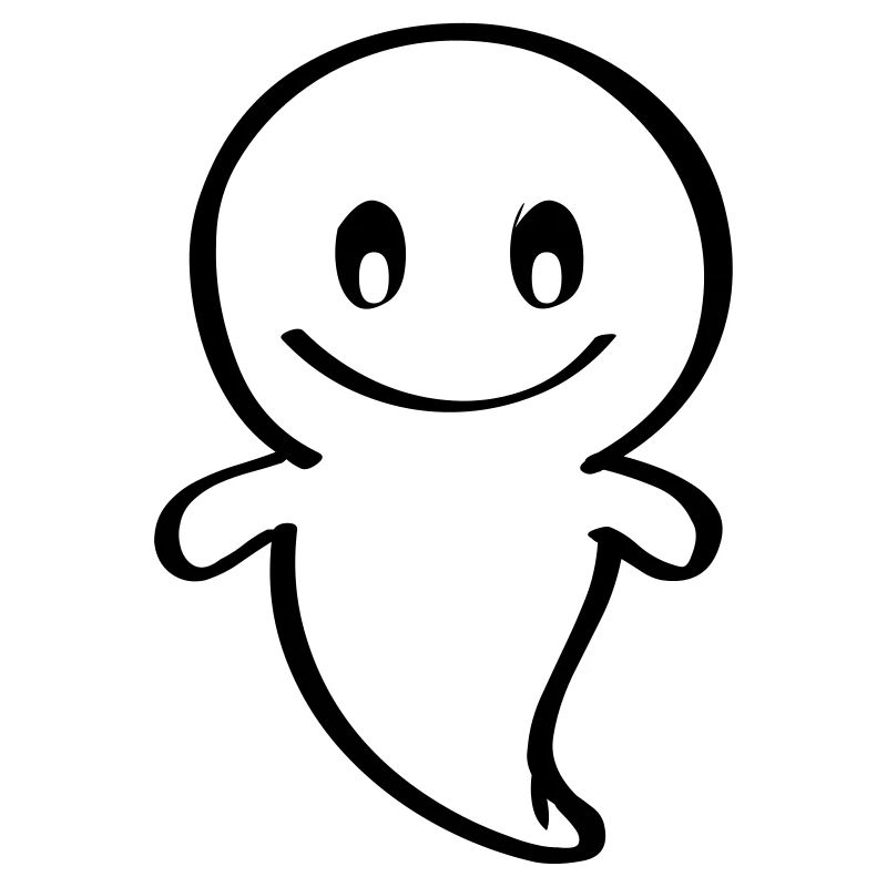 Friendly Ghost Halloween hantise