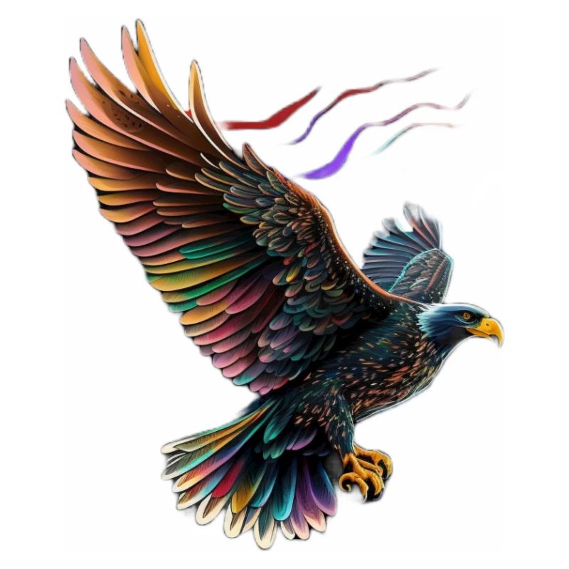 EAGLE IM FLUG