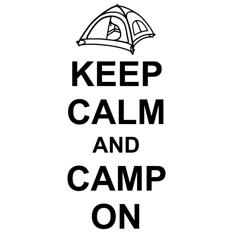 Camping Tent Keep Calm