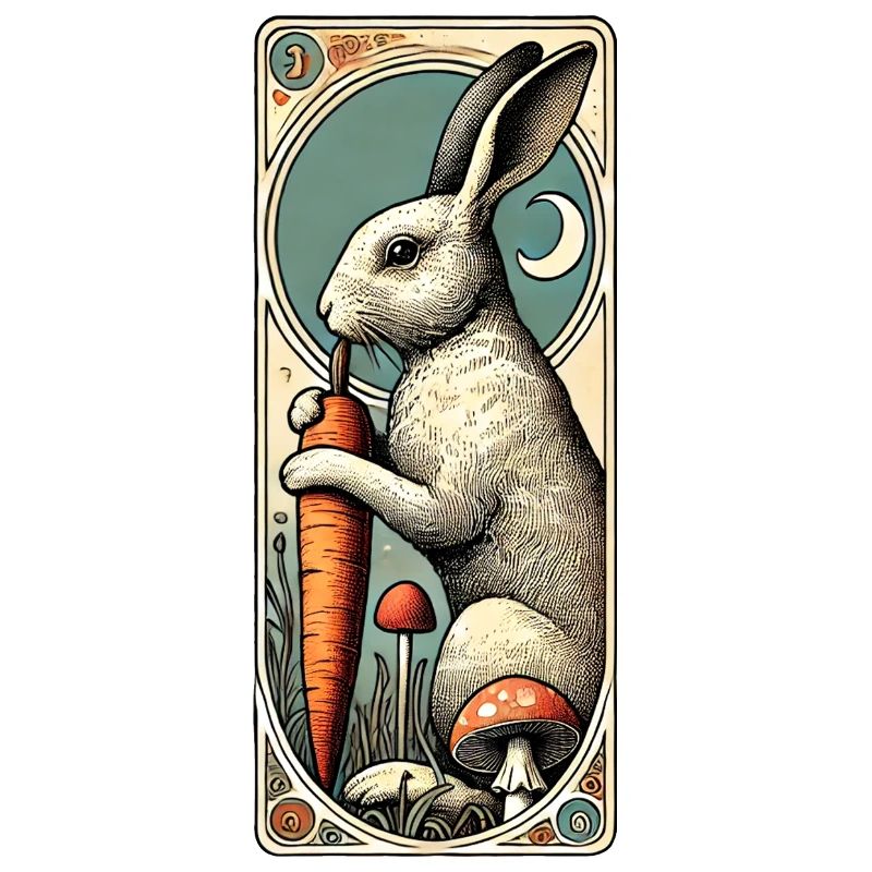 Vintage Easter Bunny Rabbit Nature Lovers