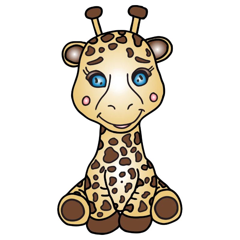 Super süße Giraffe