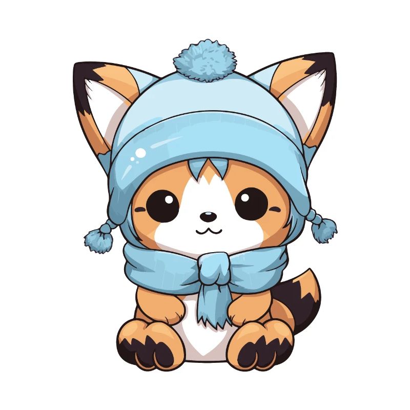 Fuchs Winter Comic